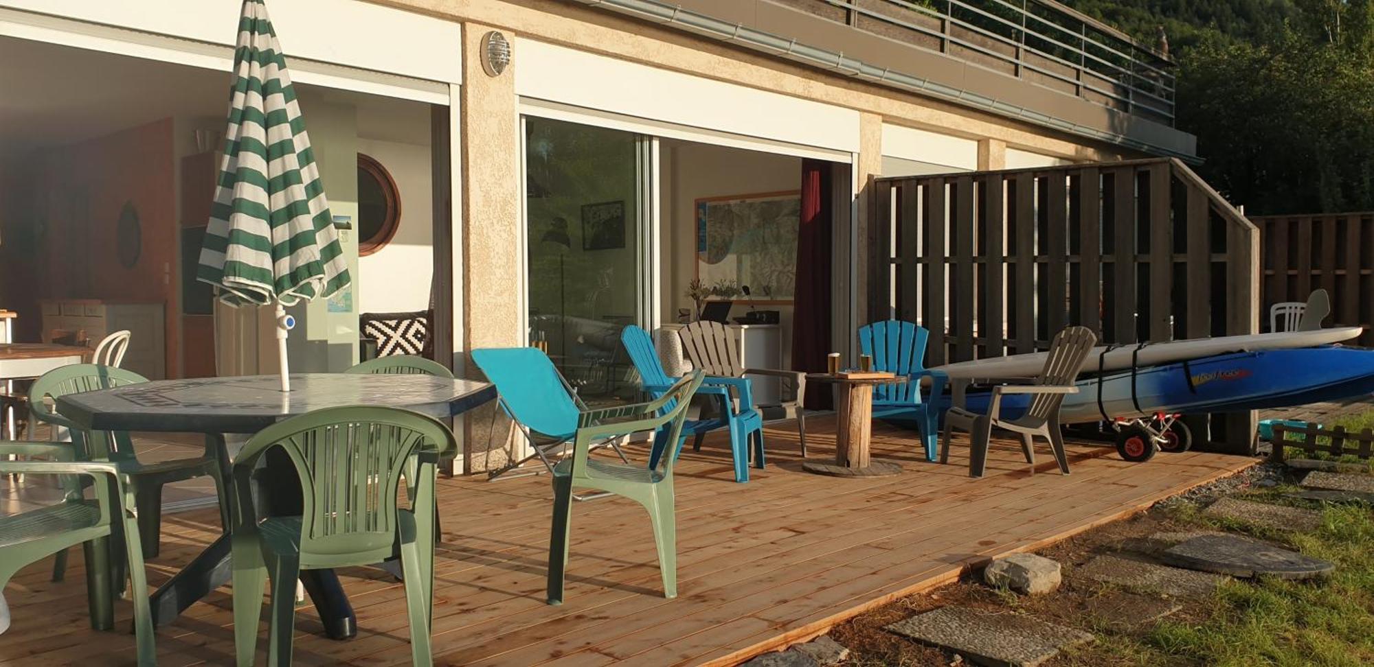 Rez De Plage-Canoe+Paddle-70M² ซาวีน ภายนอก รูปภาพ